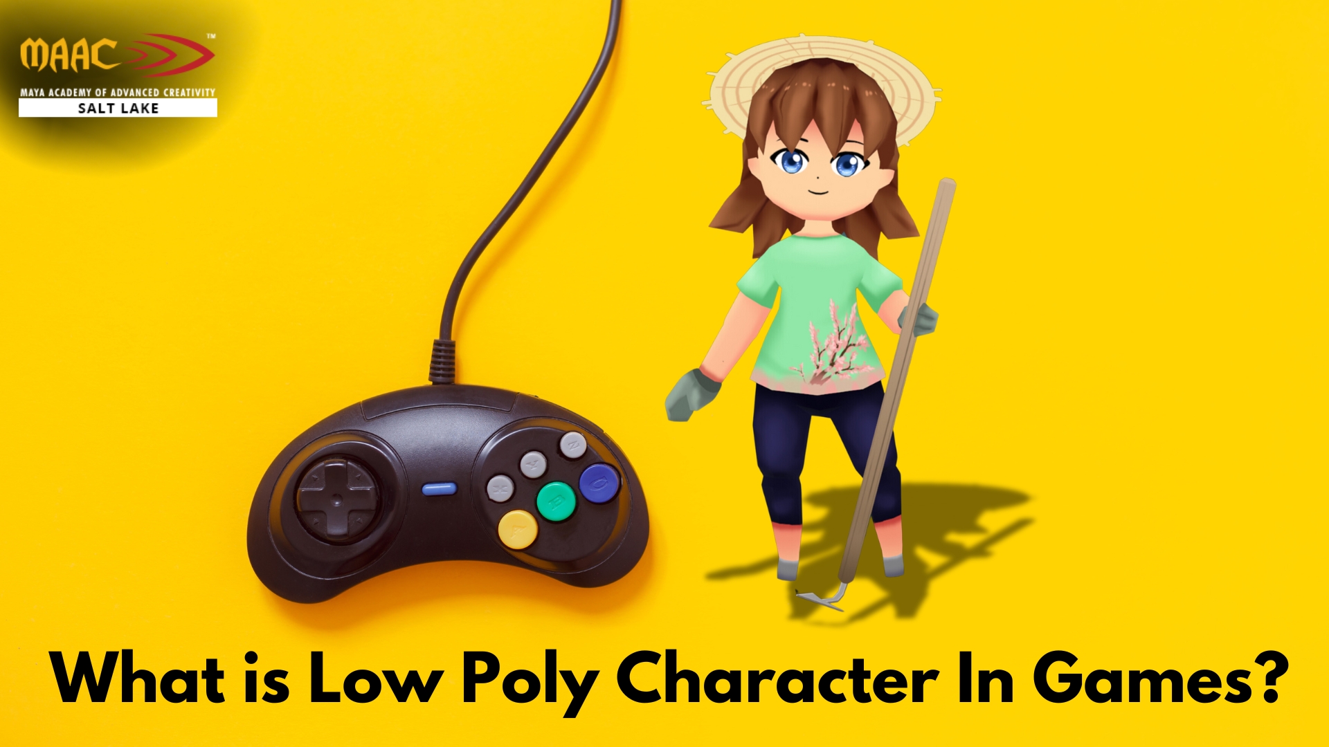 What is Low Poly Character In Games - Banner